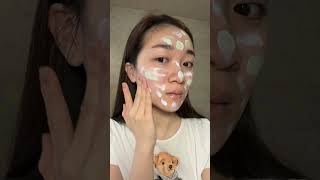 Foundation-free color correcting sunscreen ☀️