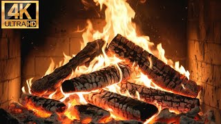 🔥 Relaxing Fireplace (24/7)🔥Fireplace with Burning Logs &amp; Fire Sounds