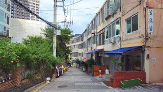 Exploring Hidden Alleys in Seoul, Chungjeongno, Ahyeondong 아현동 | 4K Korea Walking Tour