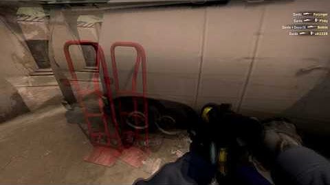 Double Jumping Collateral Through Smoke On Mirage (CSGO)