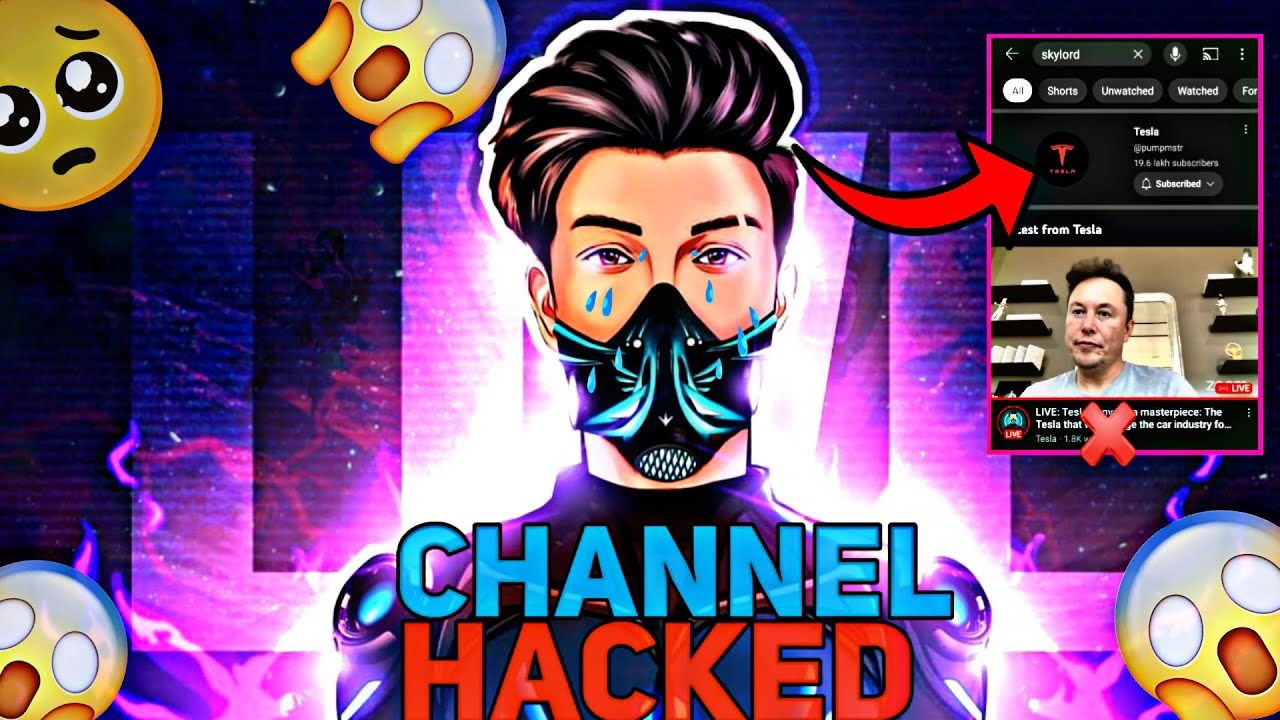 🙏 Skylord Need Help !! SKYLORD  Channel Hacked 🥺 