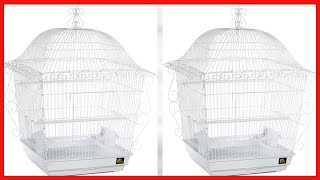 Prevue Pet Products Jumbo Scrollwork Bird Cage 220W White, 18-Inch by 18-Inch by 25-Inch screenshot 4