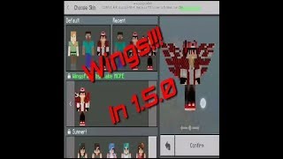 How to Have Skin With Wings In Minecraft PE screenshot 5