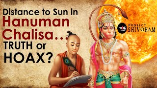 Distance to Sun in Hanuman Chalisa  TRUTH or HOAX?