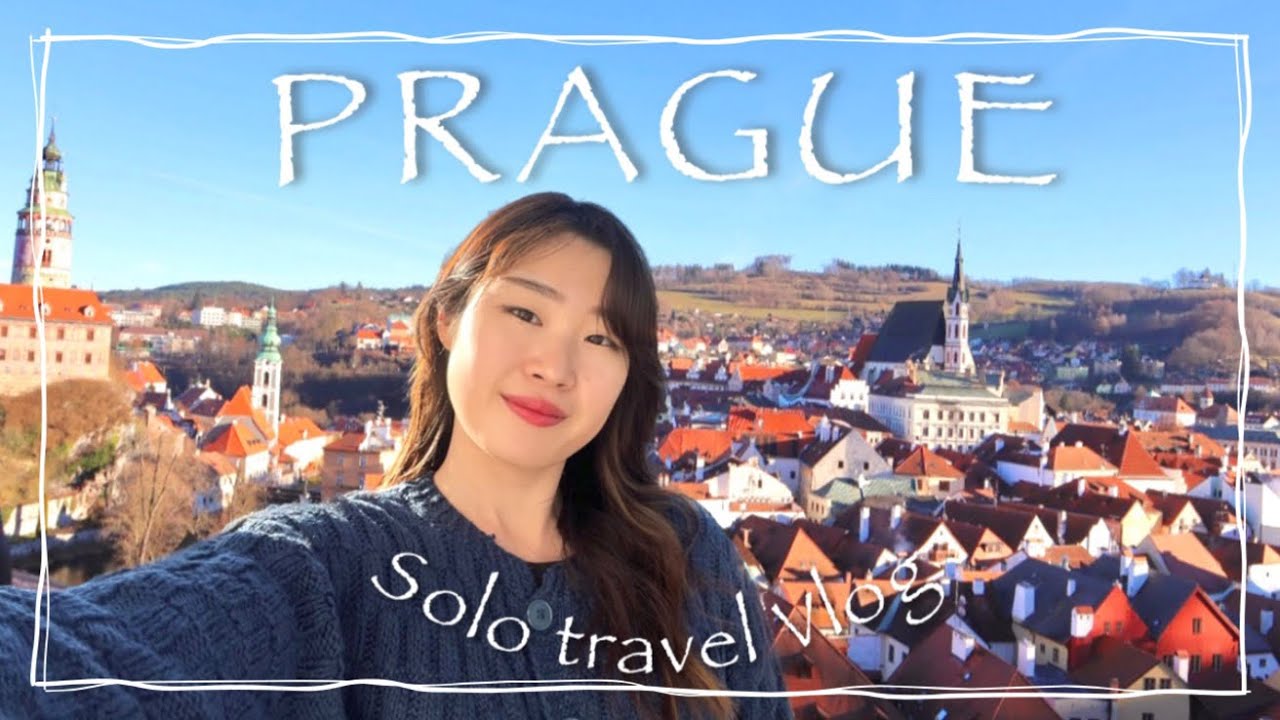 【チェコ1人旅🇨🇿】黄金の街で過ごす3日間 Solo travel to Czech with English subtitles:)