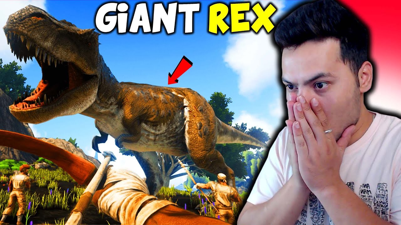 Taming Giant Rex With This Weapon Ark Survival Evolved Part 17 Hindi 21 Ark情報局