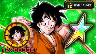 100% NEW F2P PHY GOTEN TEEN LEVEL 10 LINKS! Dragon Ball Z Dokkan Battle