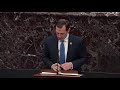 Trump impeachment managers conclude opening arguments in Senate trial – watch live