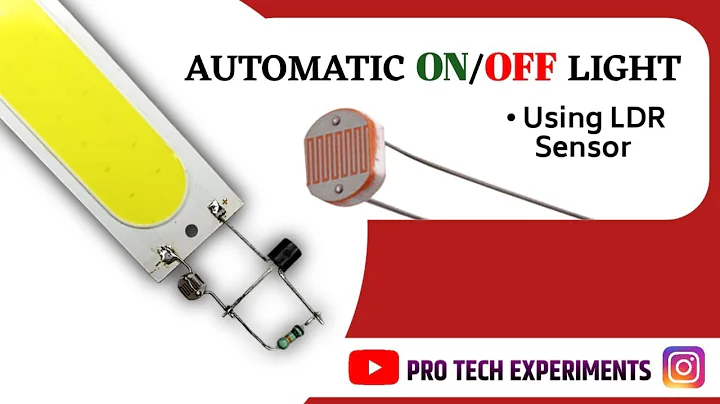 Automatic ON/OFF Light (LDR SENSOR)