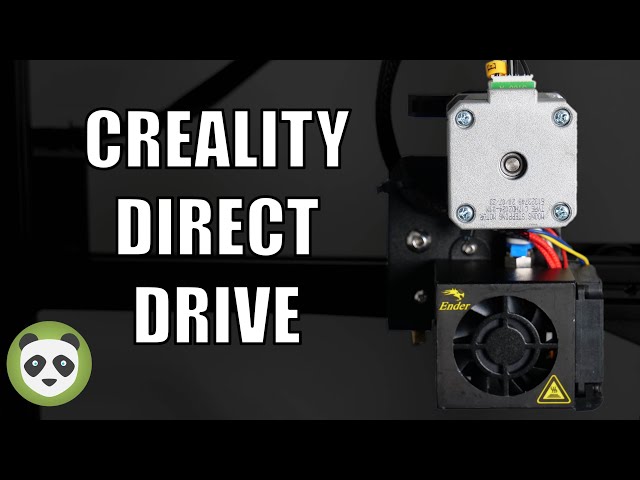 DIRECT DRIVE CREALITY sur ENDER 3 ! ADAPTE pour du TPU FILAMENT FLEXIBLE -  YouTube