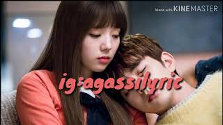 lirik damsonegongbang-i love you with all my heart (ost i'm not a robot)