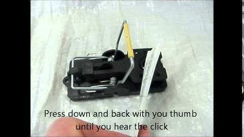 TrapMan easy set mouse trap setting