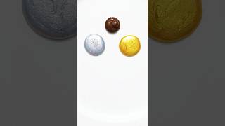 Colourmixing video making antique bronze and imperial gold #chamelispaint #colormixing #mixingcolors
