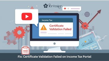 Fix: Certificate Validation Failed on Income Tax Portal – Step-by-Step Solution