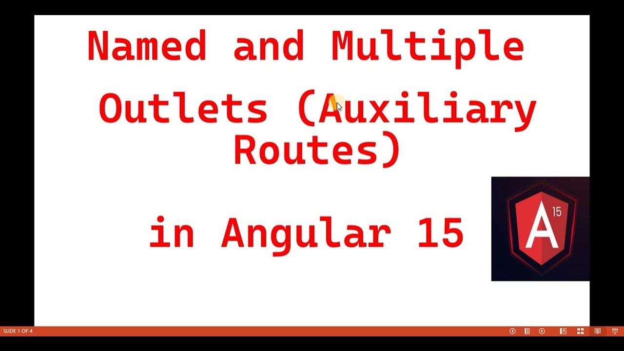 Part 48 :- Named/Multiple Outlets(Auxilary Routes) in #angular15 |Angular 15 tutorials for beginners - YouTube Part 48 :- Named/Multiple Outlets(Auxilary Routes) in #angular15 |Angular 15 tutorials for beginners - YouTube