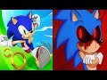 Sonic Dash Vs SONIC EXE Eggman Experiment Fails 