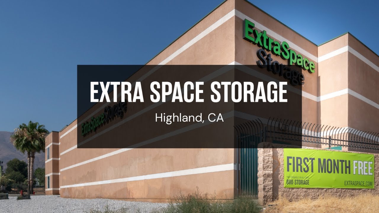 Storage Units in Highland, CA - Extra Space Storage