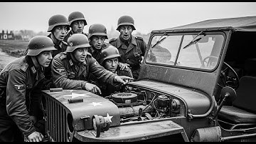 Wehrmacht Engineers Stunned by Captured US Jeep in WWII