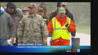 Crews continue search for Finnerty