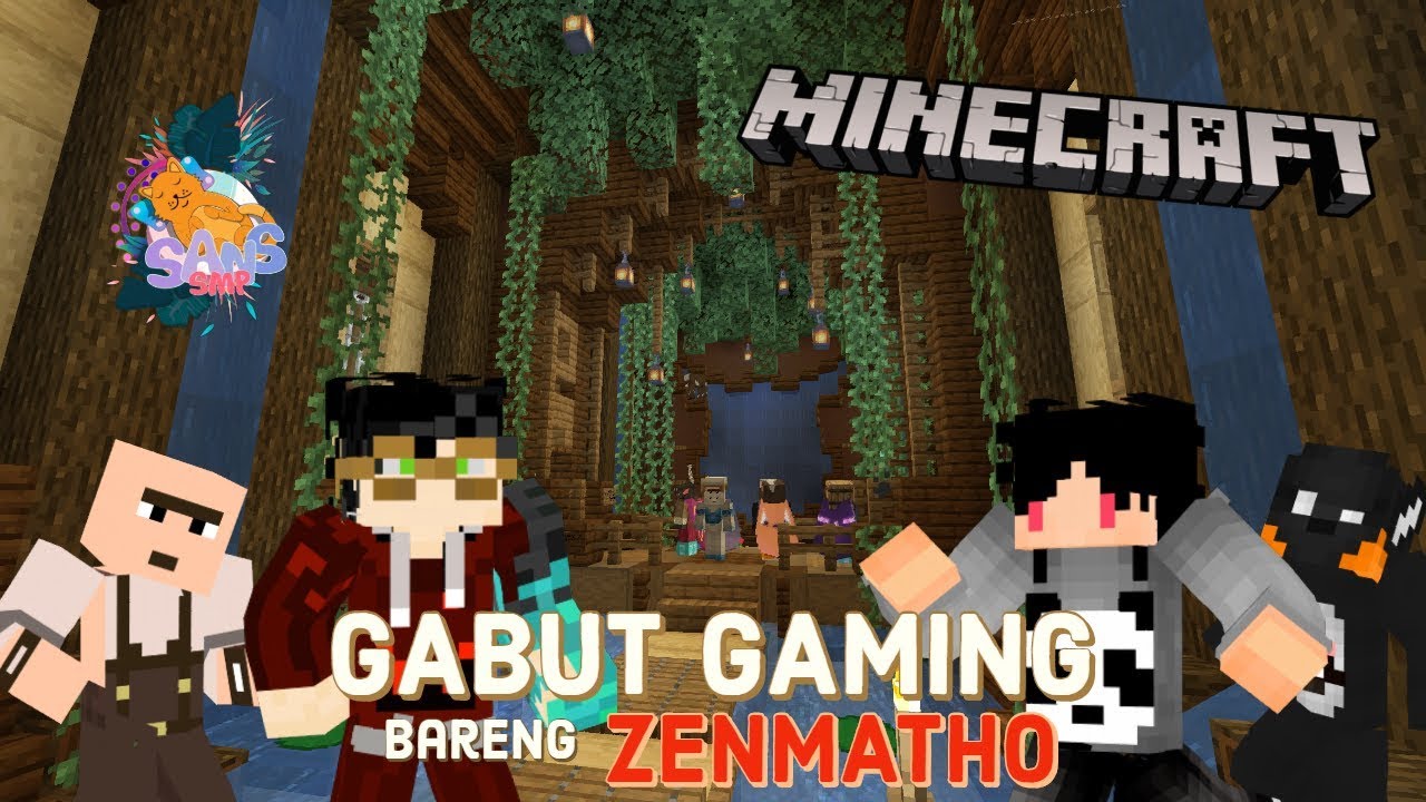 Open Member Server Sans Smp Mcpe Part 2 Minecraft Indonesia By Eza Gaming