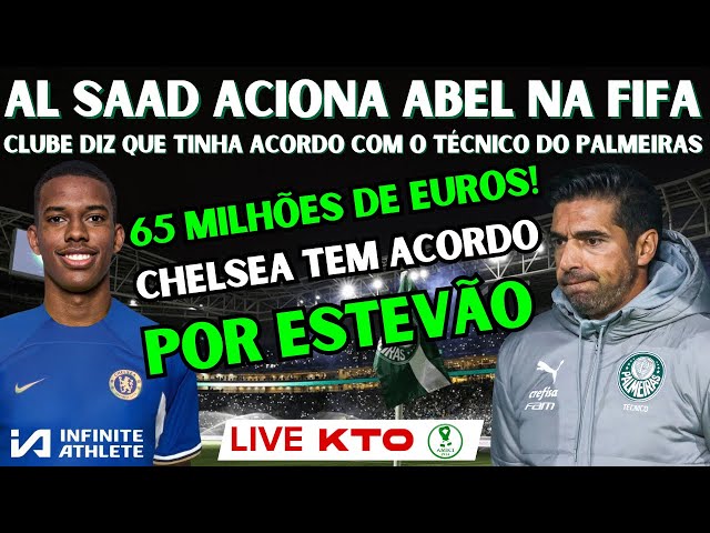 AO VIVO | ESTEVÃO SERÁ JOGADOR DO CHELSEA | CLUBE DO CATAR ACIONA ABEL NA FIFA E ALEGA PRÉ-CONTRATO class=