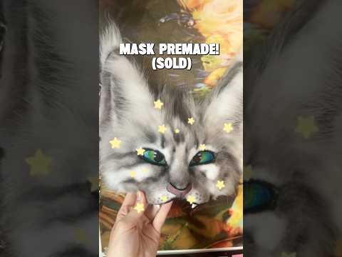 Another kitty! #catmask #animalmask #theriangear #therianmask #therian #furry