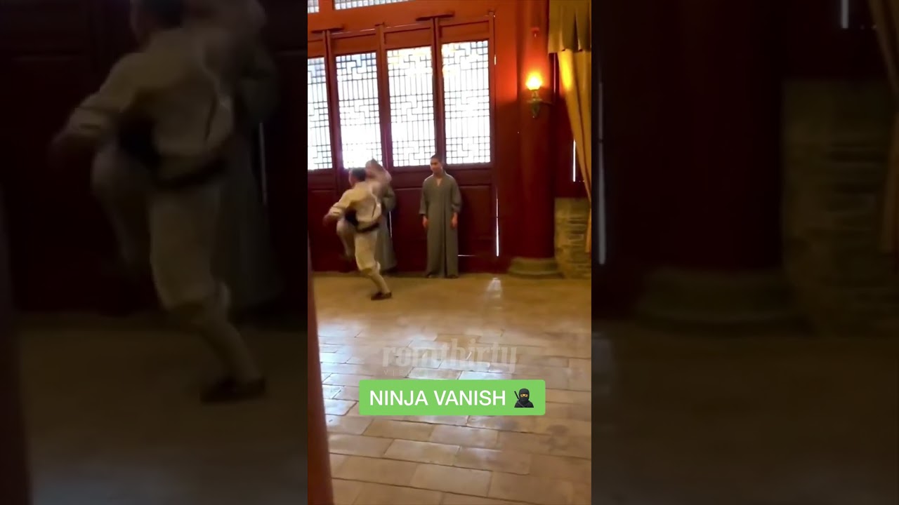 Ninja Vanish! | 😂 What makes you want to vanish? 😶‍🌫️