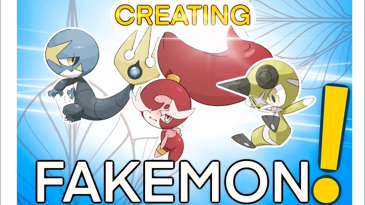 Fakemon Tutorial CREATING FAKEMON! - YouTube