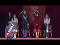 Los elegantes looks de los reyes de España y sus hijas en el acto del Día Nacional | ¡HOLA! TV