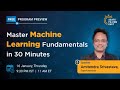 Machine Learning Fundamentals in 30 Minutes | AI and Machine Learning Tutorial | Simplilearn