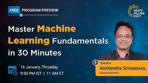 Machine Learning Fundamentals in 30 Minutes | AI and Machine Learning Tutorial | Simplilearn