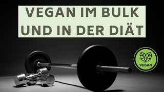 Vegan Muskeln aufbauen und Fett abbauen