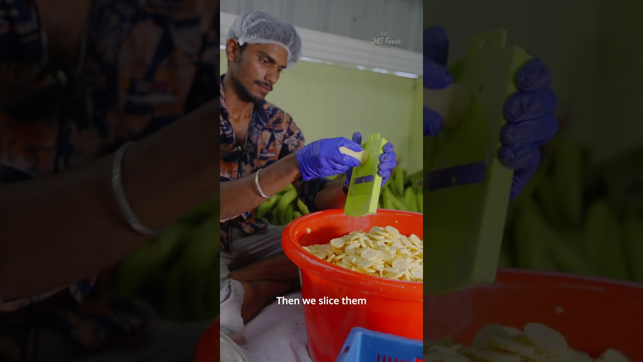 Banana Powder Making Process | Healthy & Natural | MG Foods