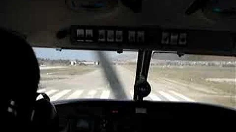 Take off - Touch n Go - Landing at Megara Airport