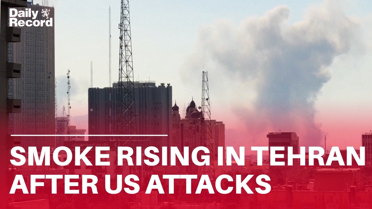 Iran Attacks: Smoke rising in Tehran following US-Israeli strikes