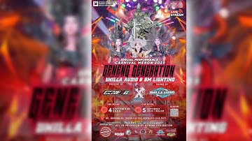 LIVE STREAMING SPECIAL PERFORMANCE CARNIVAL MERON 2025 "GENENG GENERATION"