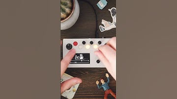 Gran2s (#lofi #beat loop) - diy #arduino granular #sampler #looper / 1bit pixel animation №5 totoro