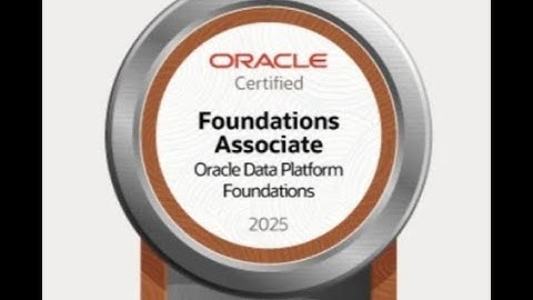 Oracle Data Platform 2025 Foundation Associate 1Z0–1195–25