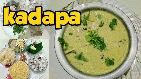 Kumbakonam hotel special kadapa ||  💯taste vera level ||  best side dish ever🤤😋