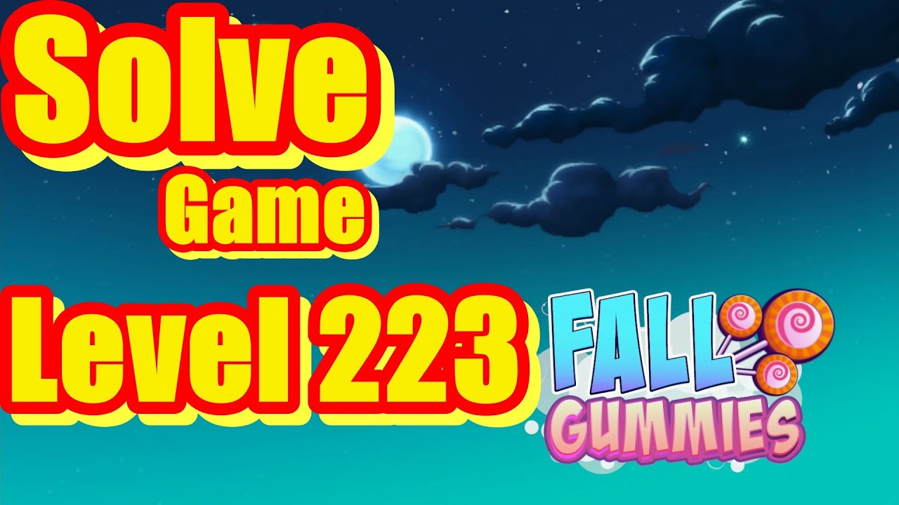 FALL GUMMIES 製品版 : Nintendo Switch Ver.】#223 ゲームレベル223 Solve #223 buy ...