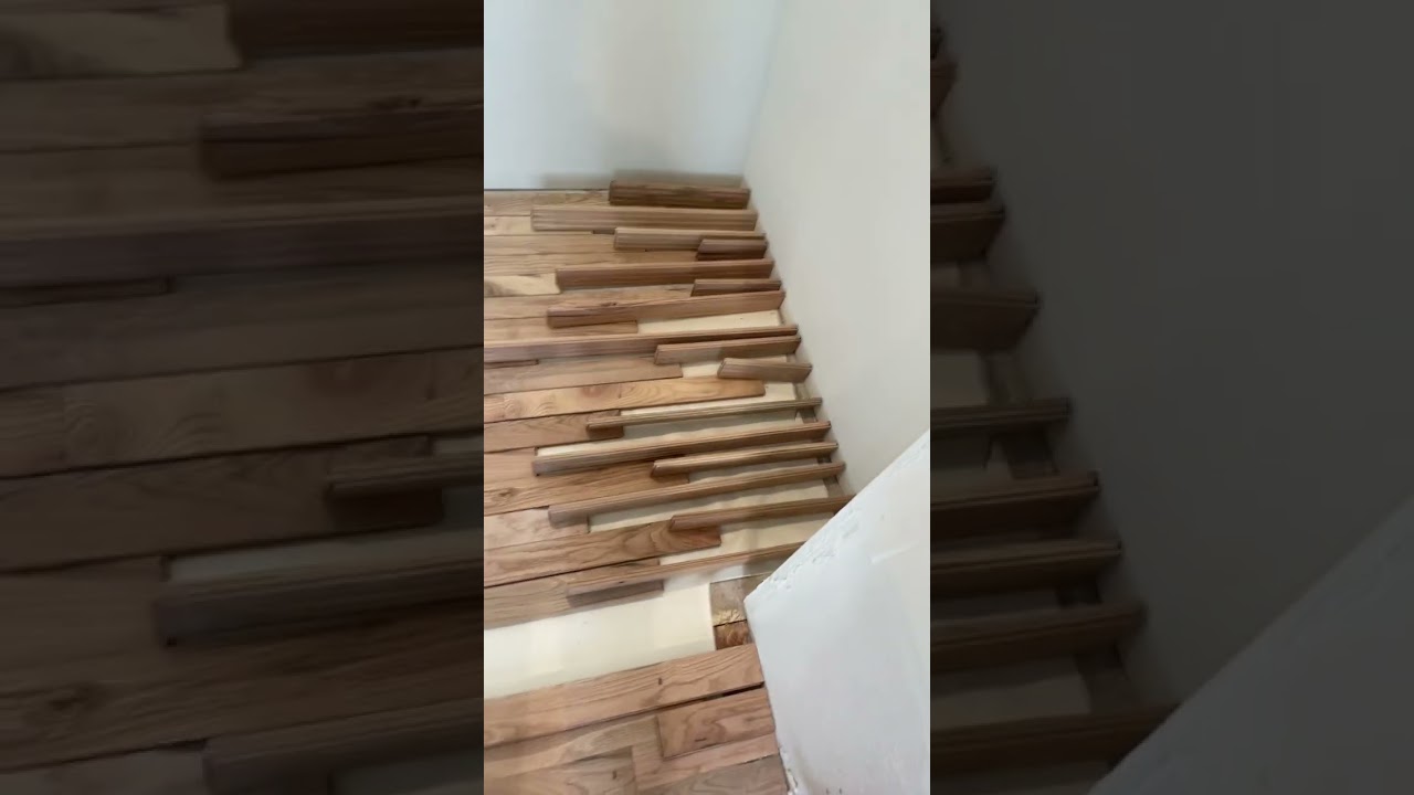 How to efficiently cut ends for Hardwood floor installation