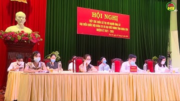 Hưng Yên: Tiếp xúc cử tri với người ứng cử đại biểu Quốc hội và HĐND tỉnh .
