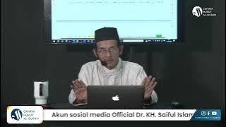 Cinta Karena Allah II Dr. Saiful Islam Mubarak, Lc., M.Ag.