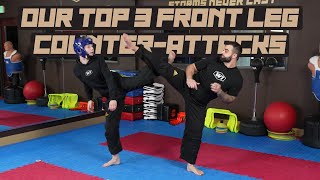 Our Top 3 Front Leg vs. Front Leg Counters | Taekwondo Sparring Tips