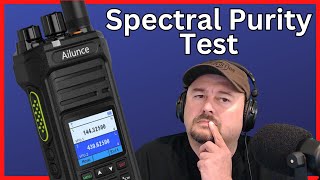 Ailunce HA1UV Dual Band Radio: Spectral Purity Test