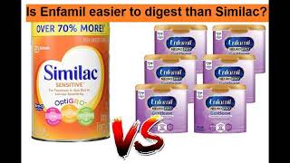 Is Enfamil easier to digest than Similac