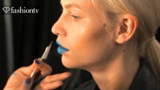 Hair & Makeup - Richard Chai Backstage - New York Fashion Week Spring 2012 Nyfw Fashiontv - Ftv