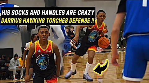 Darrius Hawkins SOCKS GIVE HIM SAUCE, He Was Shift...