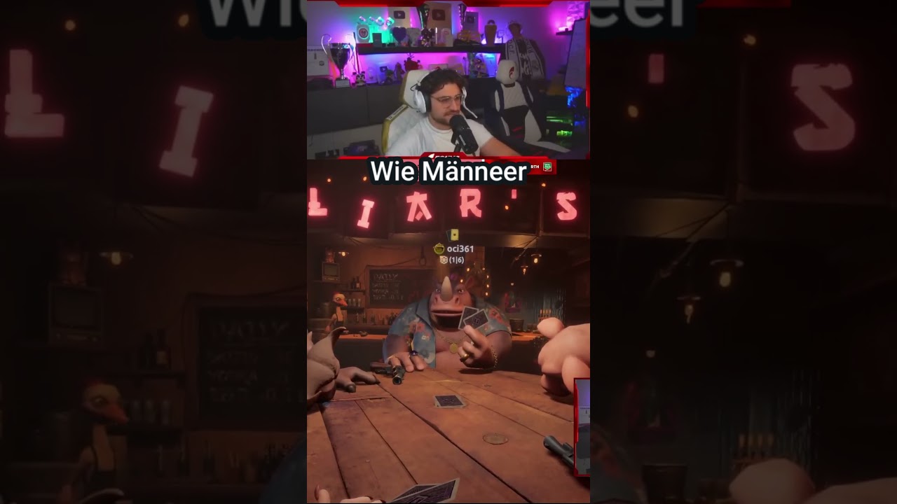 Liar's Bar | Wie M&auml;nner #Onurcan und #eligella #deutsch #games #liarsbar