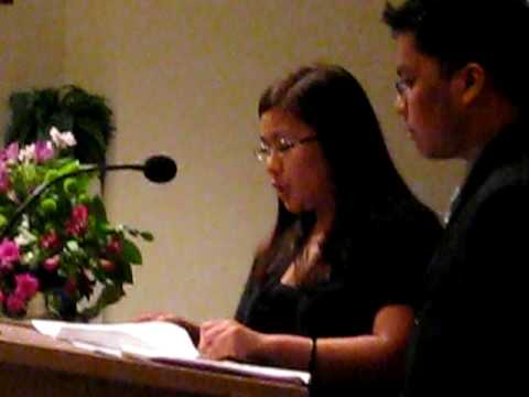 "The Prayer" sung by Aimee & Alan